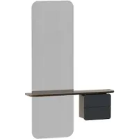 UMAGE Miroir One More Look Dark Oak | Anthracite Grey