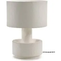 Serax Lampe de table Bowl-Shaped Base Papier Maché Earth