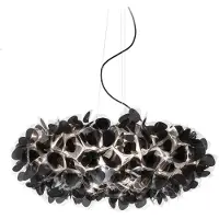 Slamp Suspension , Clizia Mama Non Mama, dimmable, Noir, Salon / séjour, Plastique, Design