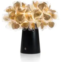 Slamp Clizia Battery Mama Non Mama Lampe de Table Gold Dark Base