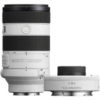 Sony FE 70-200mm F/4.0 G OSS II + Téléconvertisseur 1,4x E-Mount