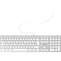 Mobility Lab ML311142 USB Tastatur Deutsch, QWERTZ, Mac Silber