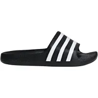Adidas Claquettes / Tongs 'Adilette Aqua' noir / blanc