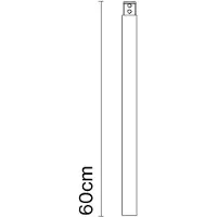 Marset Ambrosia Suspension Tube d'extension Black | 40 cm