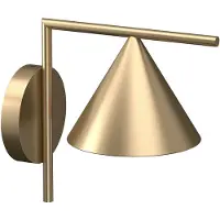 Flos Captain Flint Outdoor Applique/Plafonnier Brass | 4000K | Dimmable DALI 1