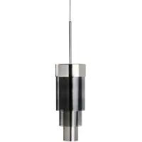Ebb & Flow A-Spire Suspension Smokey Grey | Silver IP20 Ampoule Incluse