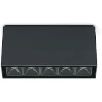 Lombardo Kura Top X5 Spot de Plafond Extérieur 18° | Dark grey | 2700K IP65