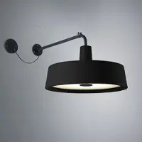 Marset Soho A Outdoor Wall Lamp Black
