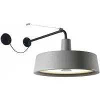 Marset Soho A Outdoor Wall Lamp Stone Grey