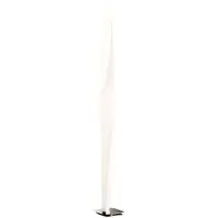 Kdln Lampadaire , SHAKTI, dimmable, Blanc, Salon / séjour, Plastique, Design