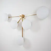Design For Macha Stella Fan Plafonnier/Applique Chrome Opaque