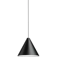 Flos String Light Cone Suspension Black | 22m | CASAMBI and Touch Dim