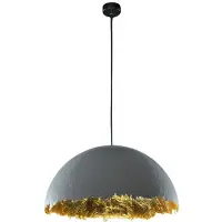 Catellani & Smith PostKrisi 49 Suspension White fiberglass | Gold leaf | Ø: 100 cm