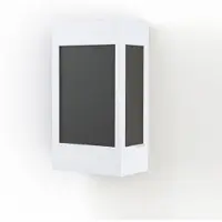 Roger Pradier Brick² Model 1 Applique Murale White | Black PMMA
