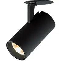 Raat Tube AS.65 GU10 Serie Spot de Plafond Black | Recessed Base