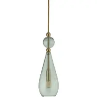 Ebb & Flow Smykke Suspension Shiny Gold | Forest Green | Forest Green E14IP20