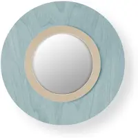 Lzf Applique circulaire à lentille Sea Blue | Matte Ivory | Dimmable LED 0-10V