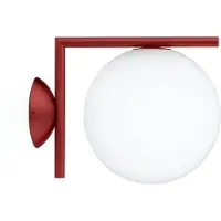 Flos IC Lights Outdoor Applique/Plafonnier Burgundy | Wall Ceiling 1