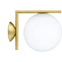 Flos IC Lights Outdoor Applique/Plafonnier Brass | Wall Ceiling 1