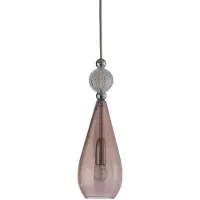 Ebb & Flow Smykke Suspension Shiny Silver | Obsidian | Crystal Check E14IP20