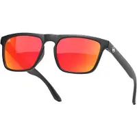MowMow Lunettes de soleil sport 'Thor Sunglasses - Polarized - Men - Women - Black' orange