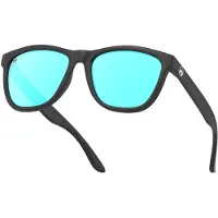 MowMow Lunettes de soleil sport 'Opal LIMITED Sunglasses - Polarized - Men - Women' bleu clair