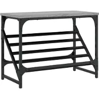 vidaXL Étagère à chaussures sonoma gris 60x30x45 cm bois d'ingénierie