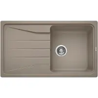 BLANCO Evier SONA 5 S en TARTUFO avec vidage sansde vidage / Découpe : 840 x 480 mm / Silgranit