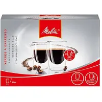 Melitta Lot de 2 Verres à Expresso 80 ml