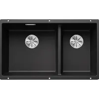 BLANCO Evier à encastrer 75.5cm anthracite - - 523151 - subline 430/270-u