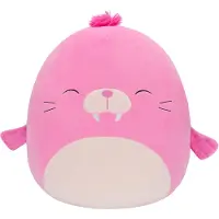 Squishmallows Pepper das rosa Walross 50 cm (20") - XXL Plüschfigur