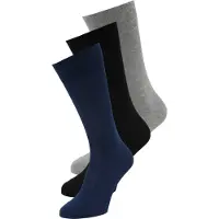 Falke Chaussettes bleu marine / gris chiné / noir