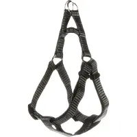 Flamingo Harnais Step & Go Ziggi gris foncé, taille : XS