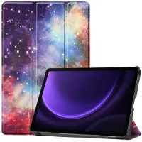 IMoshion Coque tablette Design Trifold Samsung Galaxy Tab S9 11.0 pouces / S10 Lite / S10 FE / S9 FE 10.9 pouces - Space