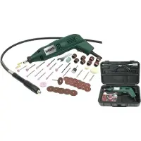 BRÜDER MANNESMANN Compact-TOOL, Outil multifonctions, alimentation secteur, vitesse variable, 92577