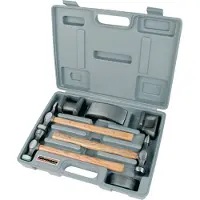 BRÜDER MANNESMANN Kit de débosselage de carrosserie 7 pièces métal 20700