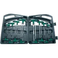 BRÜDER MANNESMANN Tournevis d'angle, 16 pcs.