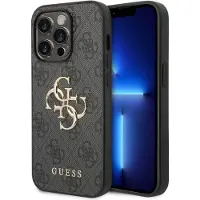 GUESS Guhcp14x4gmggr Iphone 14 Pro Max 6.7 4g Big Phone Case Clair