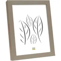 Deknudt Cadre photo en bois beige avec côtés couleur bois 13x18 S46PH3