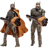 Mcfarlane Toys Gold Dune : Part Two Action 2-pack Stilgar & Shishakli ( Label) Figure 18 Cm Marron