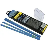 Stanley 2-15-558 Lame de scie à métaux Carte 5 Lames HSS bimtal laser 10 Dents