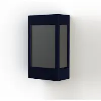 Roger Pradier Brick² Model 1 Applique Murale Steel blue | Black PMMA