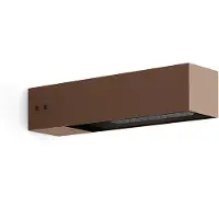 Lombardo Flag Applique Murale Diff. | Corten | 330 mm IP66