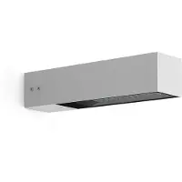 Lombardo Flag Applique Murale Wide | Light grey | 330 mm IP66
