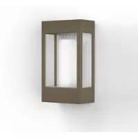 Roger Pradier Brick² Model 1 Applique Murale Sandstone | Clear glass