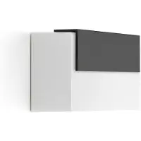 Lombardo Art 100 Top Applique Motion Sensor Included | Anthracite Grey | 4000 K IP66