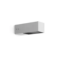 Lombardo Flag Applique Murale Spot-25° | Light grey | 200 mm IP66