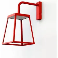 Roger Pradier Lampiok 4 Model 1 Applique Murale Single Color | Tomato red | Satin Finish PMMA