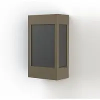 Roger Pradier Brick² Model 1 Applique Murale Sandstone | Black PMMA