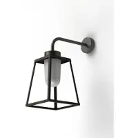 Roger Pradier Lampiok lampe d'extérieur Clear Glass | Black grey | Small